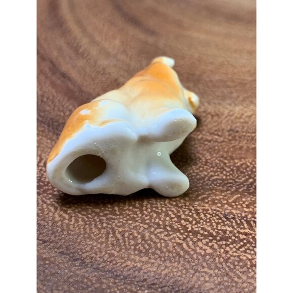 Vintage Japan Porcelain Dog Figurine Collectible Hand-Painted Miniature - Picture 4 of 8